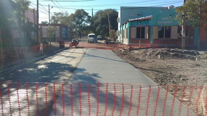 Foto archivo del 2021 cuando se ejecutó la obra
