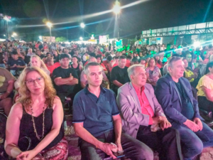 Cruz del Eje vibró en la apertura de la Fiesta Nacional del Olivo