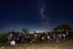 Se realizó una jornada de astroturismo en el Dique