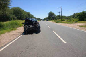 Media Naranja: choque fatal en ruta provincial deja dos jóvenes fallecidos