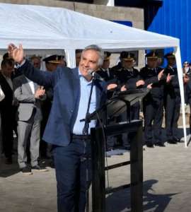 VILLA DE SOTO — El gobernador inauguró el Centro Anexo de la Escuela de Suboficiales de Policía “Gral. Manuel Belgrano” y anunció el envío de 200 millones de pesos para que los estudiantes puedan continuar cursando el segundo año en la localidad.