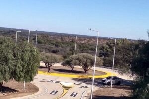 Cruz del Eje: avanza la construcción del nuevo camino turístico del Perilago