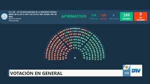 Diputados aprobó restituir la Ley de Tierras y el proyecto vuelve al Senado